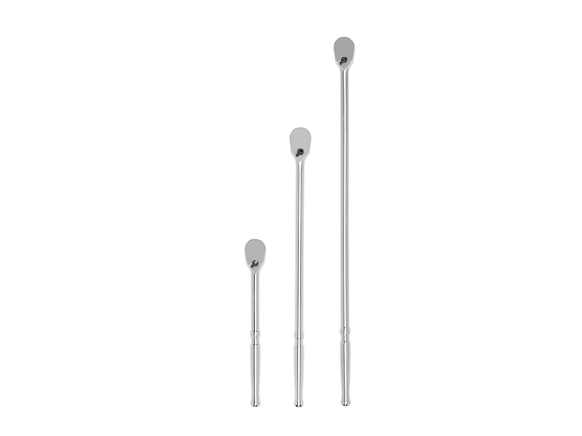 1/2 Inch Drive Non-Quick-Release Ratchet Set, 3-Piece (10-1/2, 18, 24 in.)