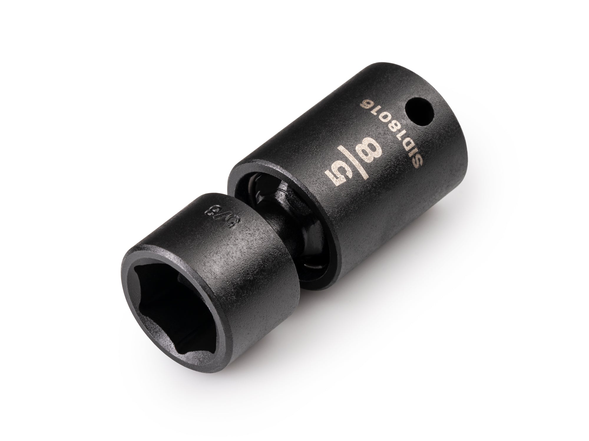 3/8 Inch Drive x 5/8 Inch Shallow 6-Point Universal Joint Impact Socket
