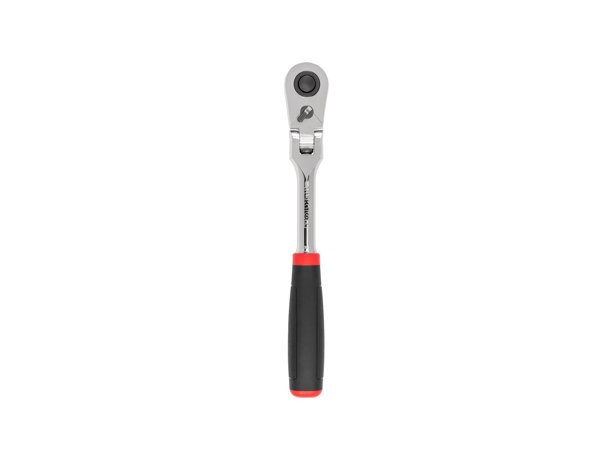 1/2 Inch Drive x 10-1/2 Inch Flex Head Quick-Release Comfort Grip Ratchet