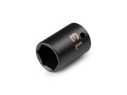 1/4 Inch Drive x 13 mm Shallow 6-Point Impact Socket