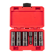 1/2 Inch Drive Deep Thin Wall Impact Flip Socket Set with Case (6-Piece)