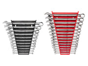 Combination Wrench Set with Racks, 25-Piece (1/4-3/4 in., 6-19 mm)