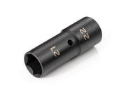 1/2 Inch Drive 21 x 22 mm Deep Thin Wall Impact Flip Socket
