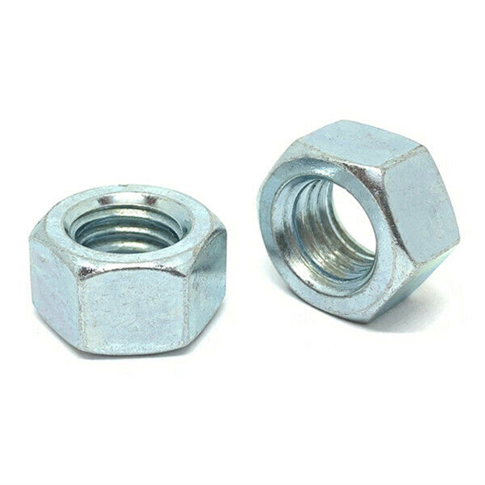 M4-0.7 Class 10 Finished Hex Nuts Coarse Thread Zinc
