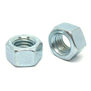 9/16"-18 Grade 5 Finished Hex Nuts Zinc Clear
