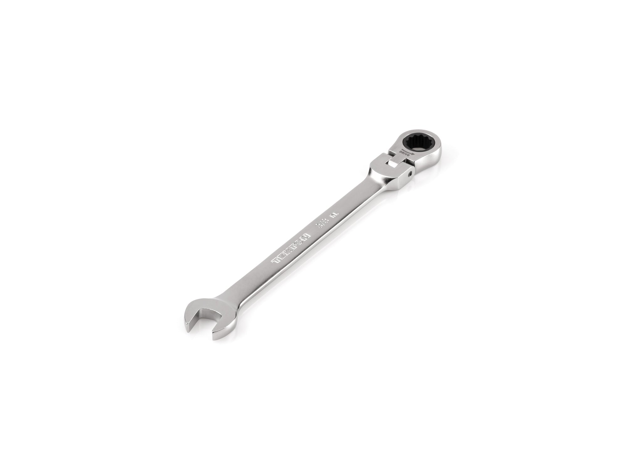 3/8 Inch Flex Head 12-Point Ratcheting Combination Wrench