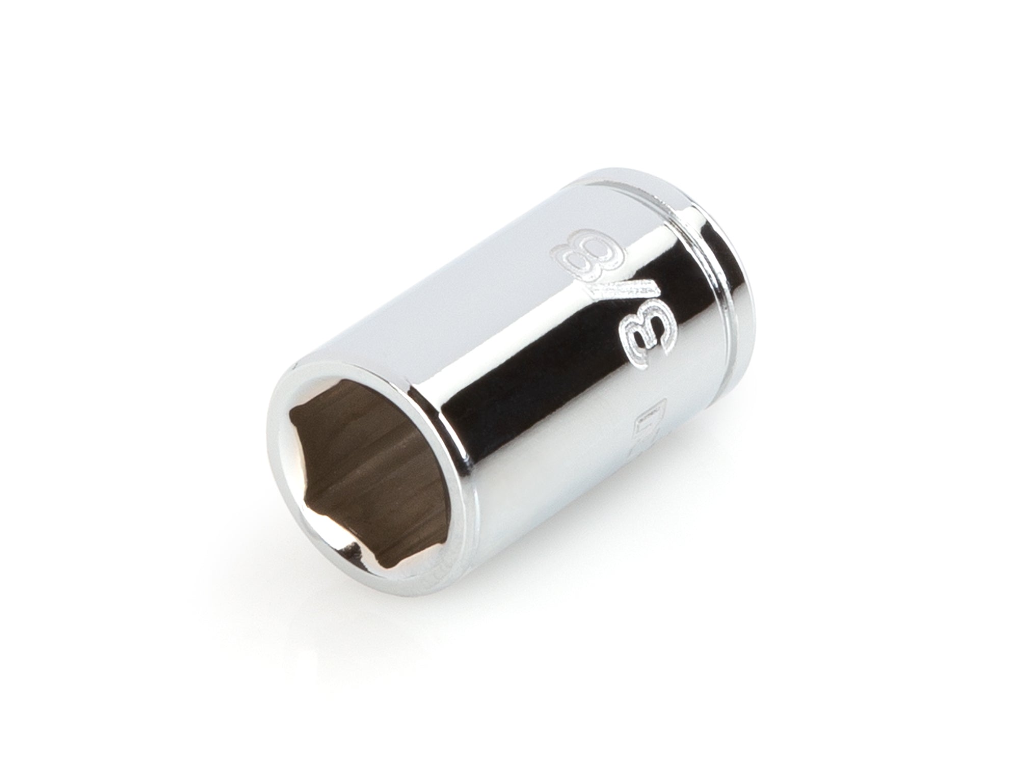 1/4 Inch Drive x 3/8 Inch Shallow 6-Point Socket