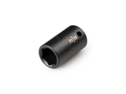 1/4 Inch Drive x 3/8 Inch Shallow 6-Point Impact Socket
