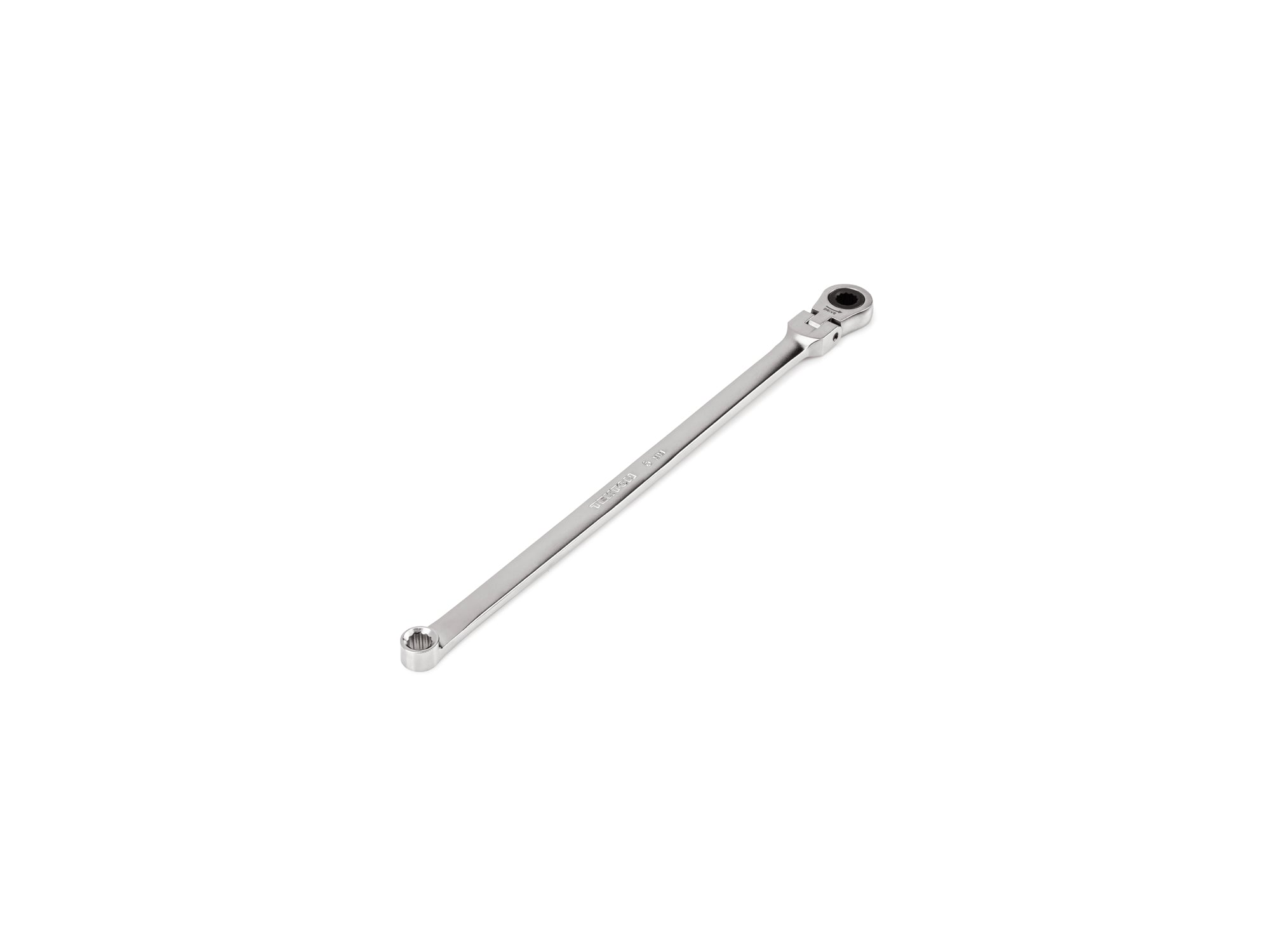 6 mm Long Fixed/Flex Head 12-Point Ratcheting Box End Wrench
