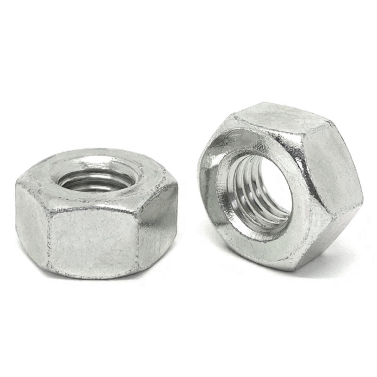 1"-8 Stainless Steel Heavy Hex Nuts