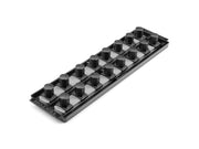 3/4 Inch Drive 2-Rail Socket Organizer Set, Gray (16-Tool)