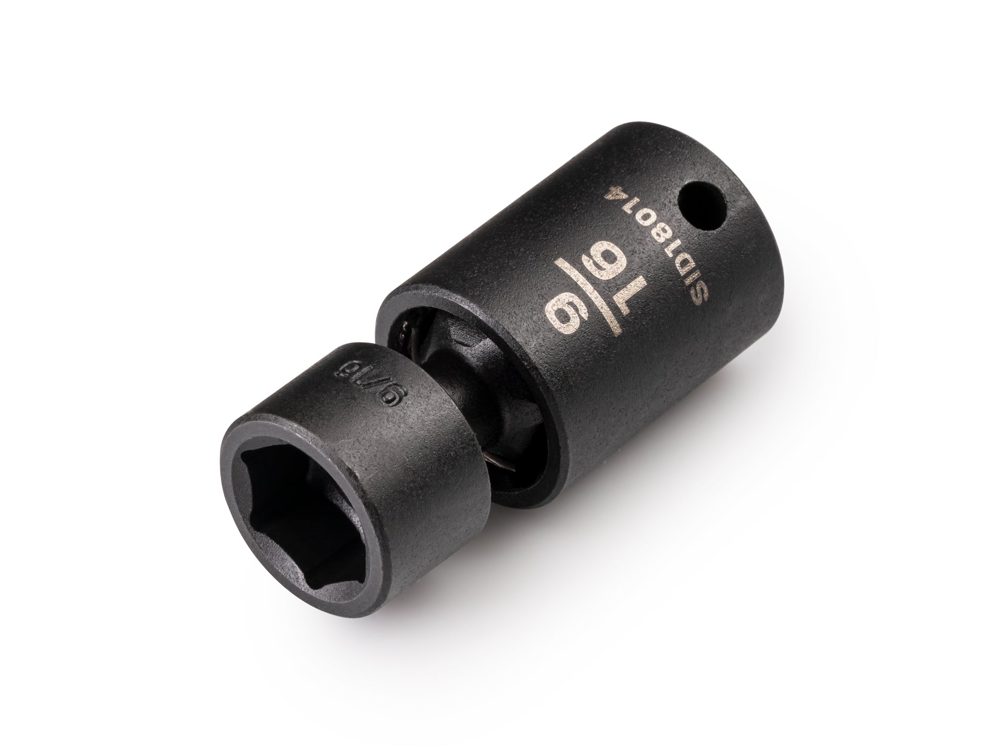 3/8 Inch Drive x 9/16 Inch Shallow 6-Point Universal Joint Impact Socket