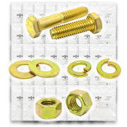 Inch Grade 8 Hex Cap Screws, Hex Nuts, Flat & Lock Washers - 6033 PCS