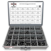 Metric 12.9 Alloy Allen Button Head Socket Cap Screws Bolts Black Oxide Assortment - 905 PCS