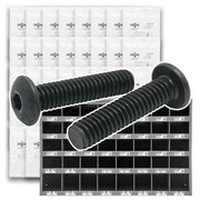 Metric Class 12.9 Button Socket Head Cap Screws - 1511 PCS