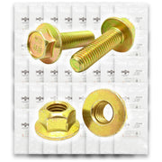 Metric Class 8.8 Hex Flange Bolts & Nuts Assortment - 764 PCS