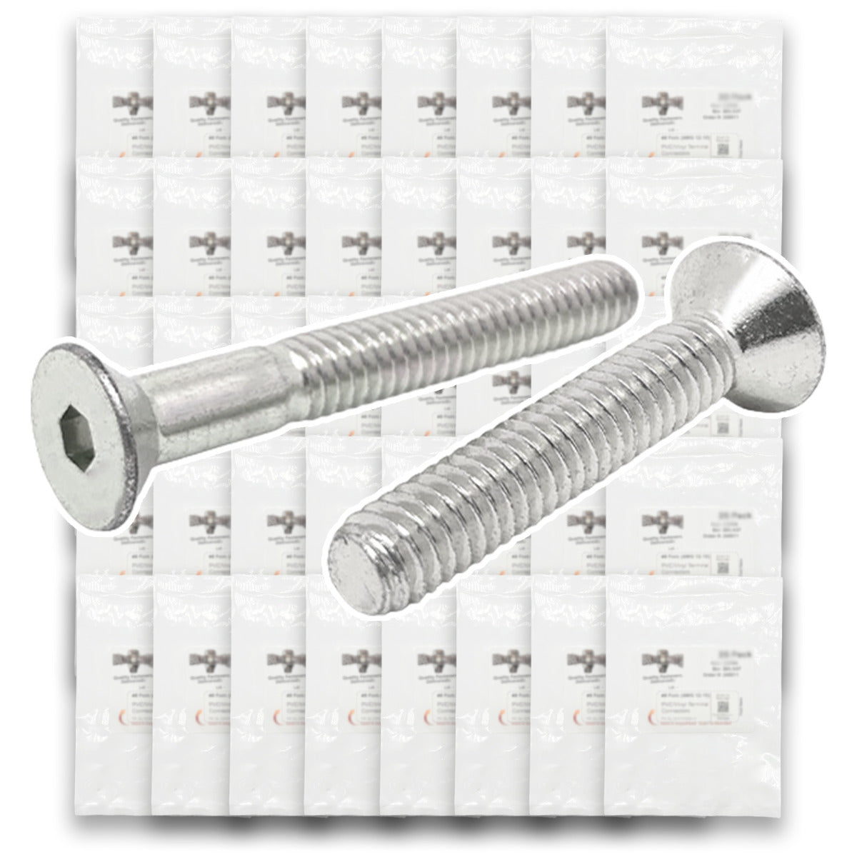 Metric Stainless A4-70 Flat Head Socket Cap Screws  - 1510 PCS