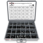 Alloy Flat Socket Head Cap Screws Black Oxide - 453 pcs