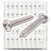 316 Stainless Phillips Pan Head Sheet Metal Self Tapping Screws Assortment - 1395 PCS