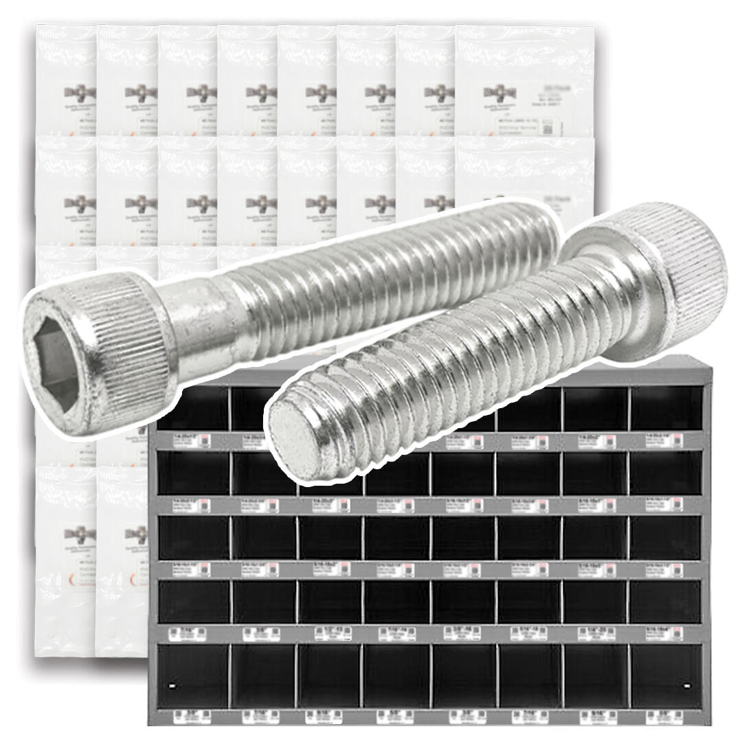 Metric Stainless A4-70 Socket Head Cap Screws - 1511 PCS