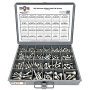 Inch 18-8 Stainless Steel Allen Socket Head Cap Screws Bolts Assortment - 453 PCS