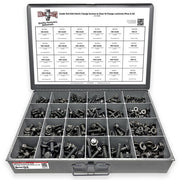 Metric Class 10.9 Hex Flange Frame Bolts & Nuts Assortment Phos & Oil - 739 PCS