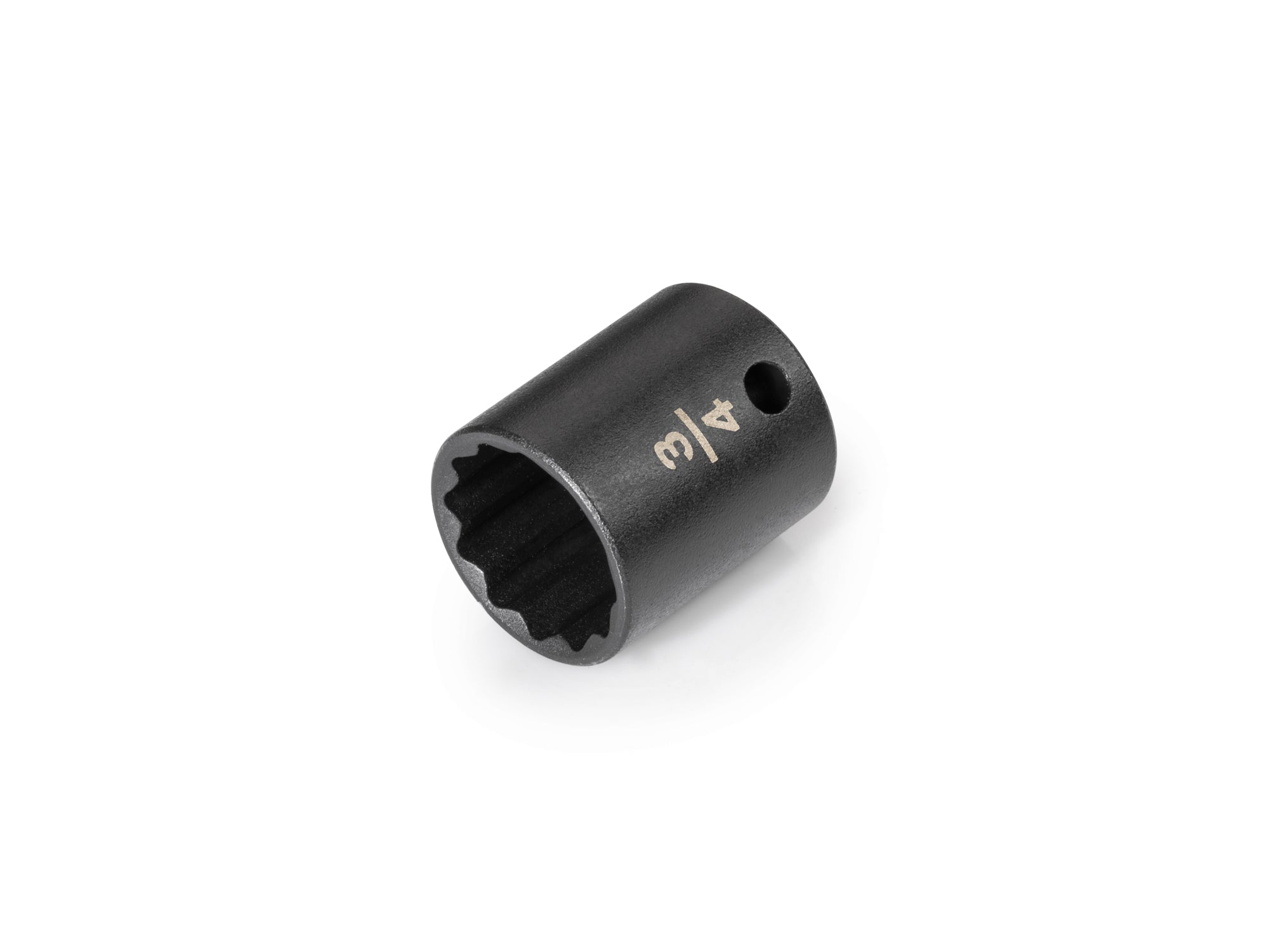 3/8 Inch Drive x 3/4 Inch Shallow 12-Point Impact Socket