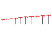 Ball End Hex T-Handle Key Set, 10-Piece (2 - 10 mm)