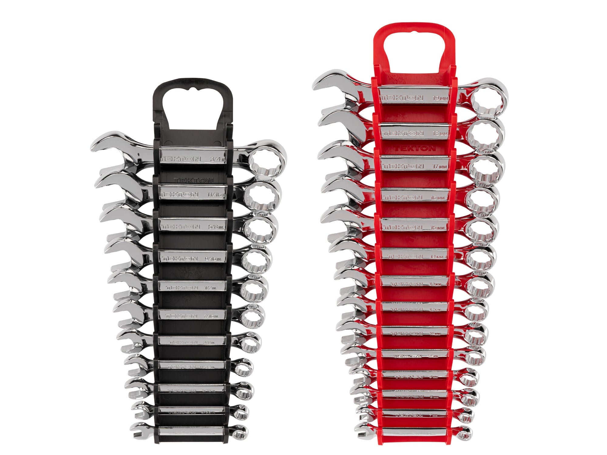 Stubby Combination Wrench Set with Holders, 25-Piece (1/4-3/4 in., 6-19 mm)