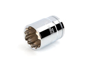 1/2 Inch Drive x 1 Inch Shallow 12-Point Socket