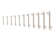 Angle Head Open End Wrench Set, 11-Piece (1/4-3/4 in.)