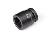 3/4 Inch Drive x 31 mm Shallow 6-Point Impact Socket