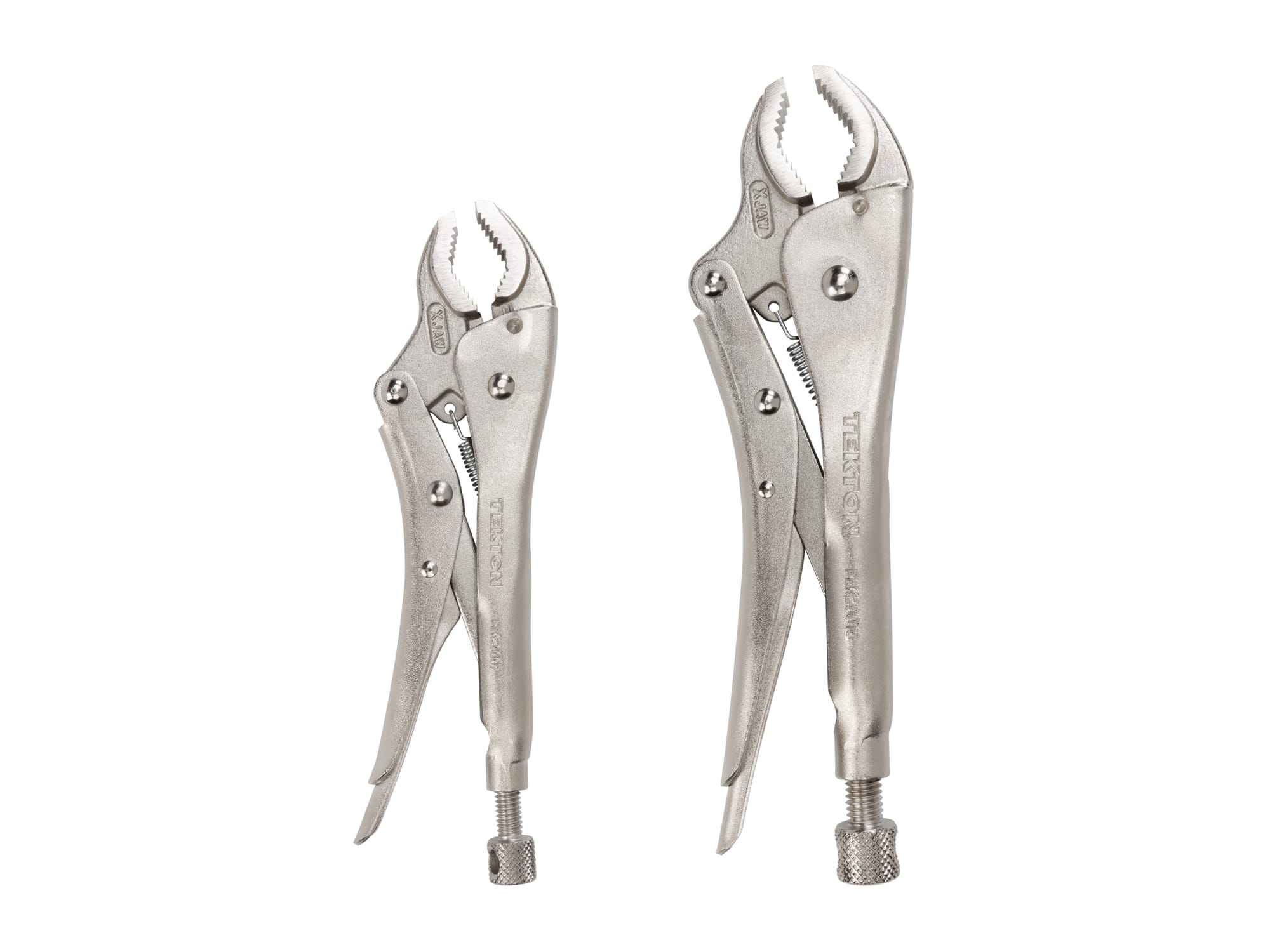 Deep Bite Round Jaw Locking Pliers Set (2-Piece)