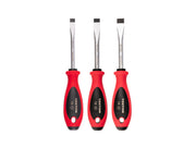 Slotted Screwdriver Set - 4 Inch Shanks, 3-Piece (10 - 14 mm)
