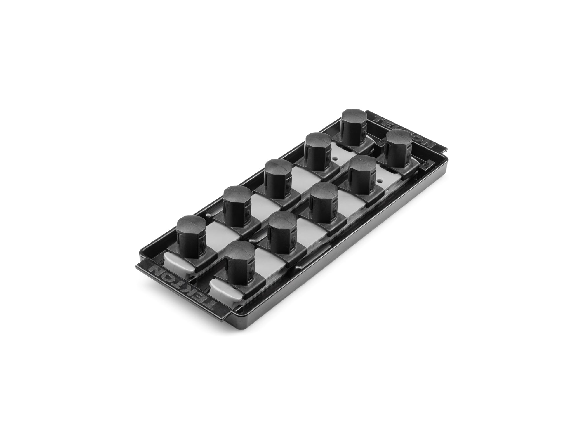 3/4 Inch Drive 2-Rail Socket Organizer Set, Gray (10-Tool)