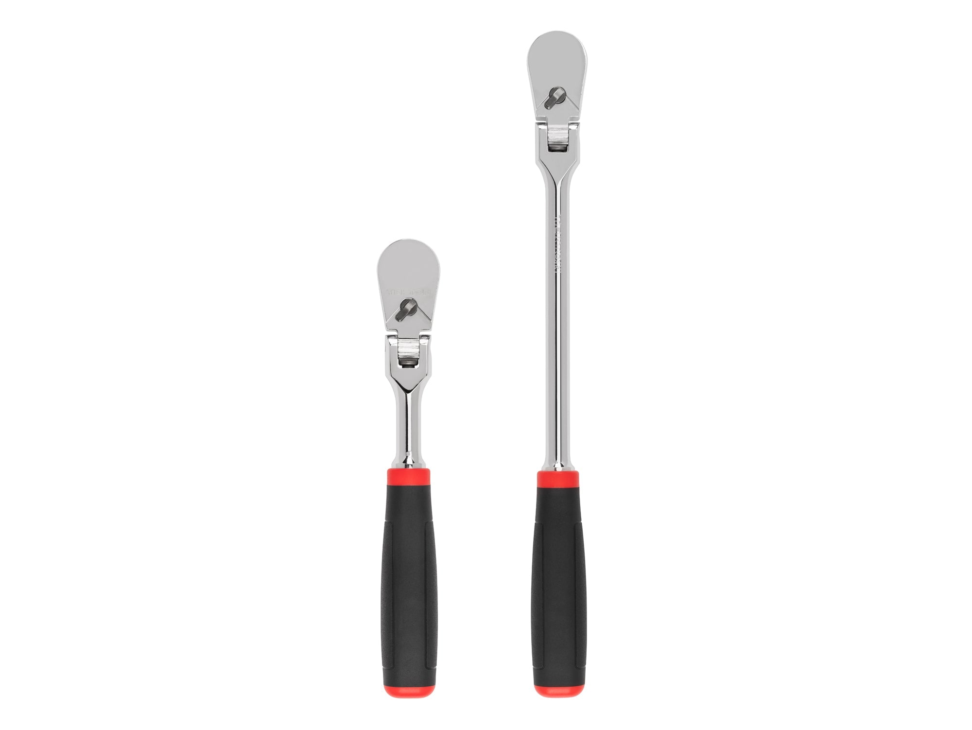 3/8 Inch Drive Flex Head Non-Quick-Release Comfort Grip Ratchet Set, 2-Piece (8, 12 in.)