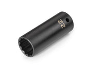 1/2 Inch Drive x 22 mm Deep 12-Point Impact Socket