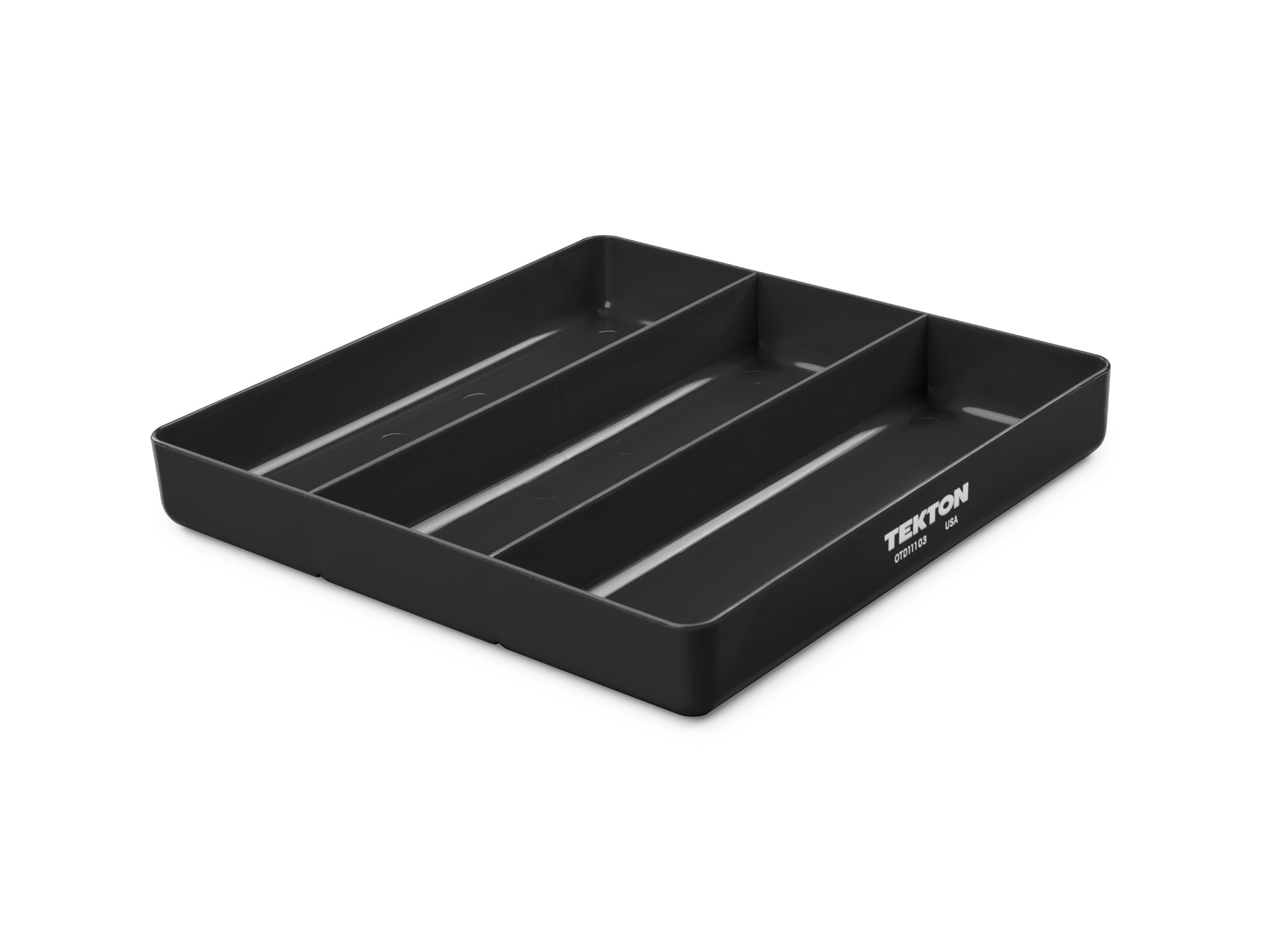 3-Compartment Organizer Tray (Black)