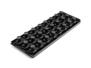 3/4 Inch Drive 3-Rail Socket Organizer Set, Black (24-Tool)