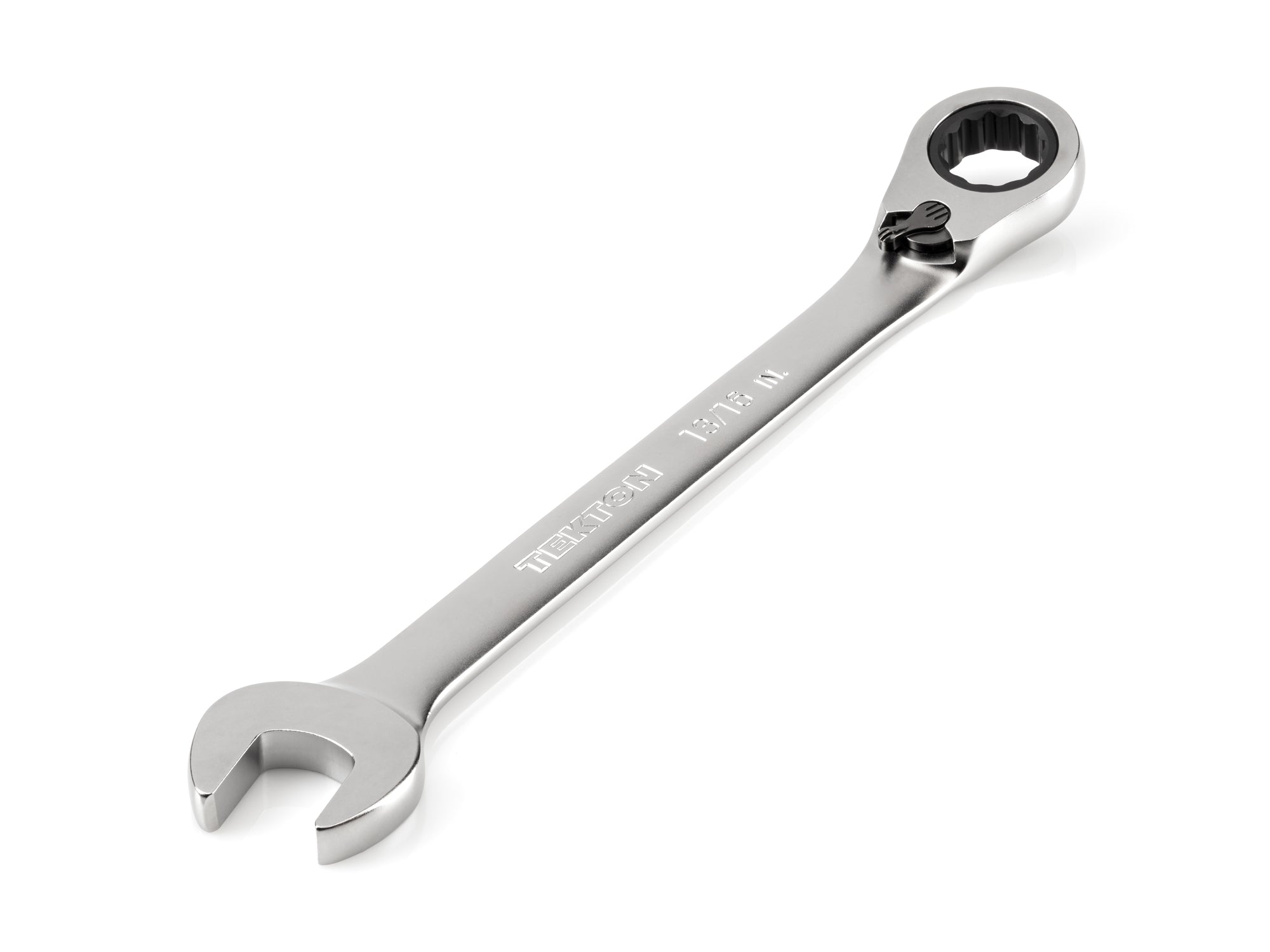 13/16 Inch Reversible 12-Point Ratcheting Combination Wrench