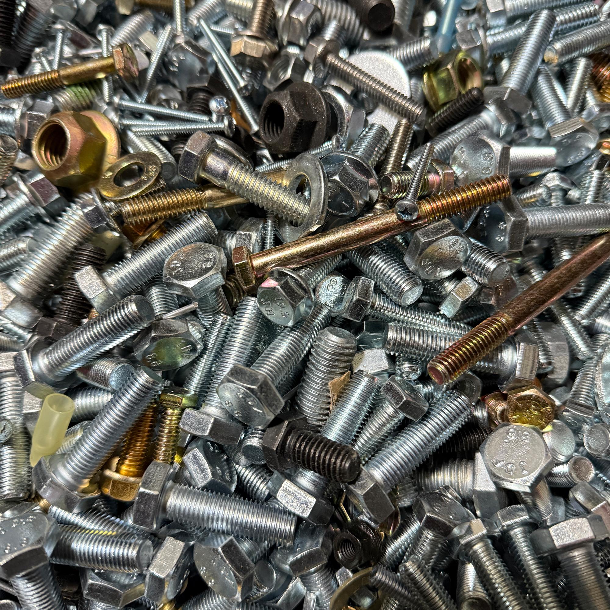 14, 28, or 42LBS Miscellaneous Assorted North American Hex Cap Screws! Mystery Pack!
