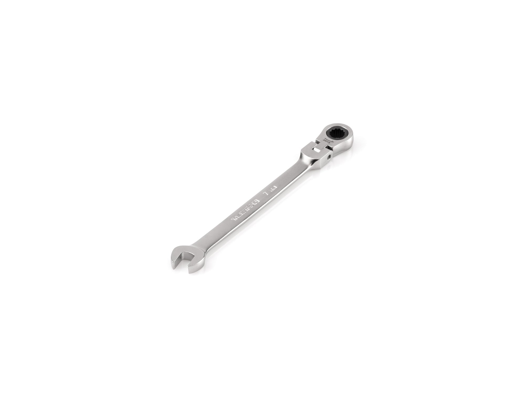 7 mm Flex Head 12-Point Ratcheting Combination Wrench