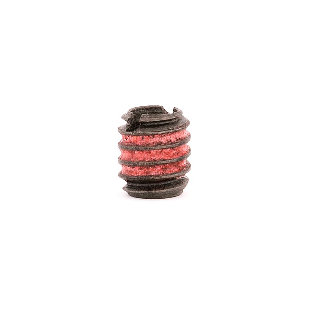 #6-32 x 1/4"-20 Carbon Steel Standard Wall Thread Insert for Metal w/ Red Loctite
