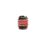 #6-32 x 1/4"-20 Carbon Steel Standard Wall Thread Insert for Metal w/ Red Loctite