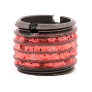 3/4"-10 x 1"-8 Carbon Steel Standard Wall Thread Insert for Metal w/ Red Loctite