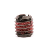 #10-24 x 3/8"-16 Carbon Steel Standard Wall Thread Insert for Metal w/ Red Loctite