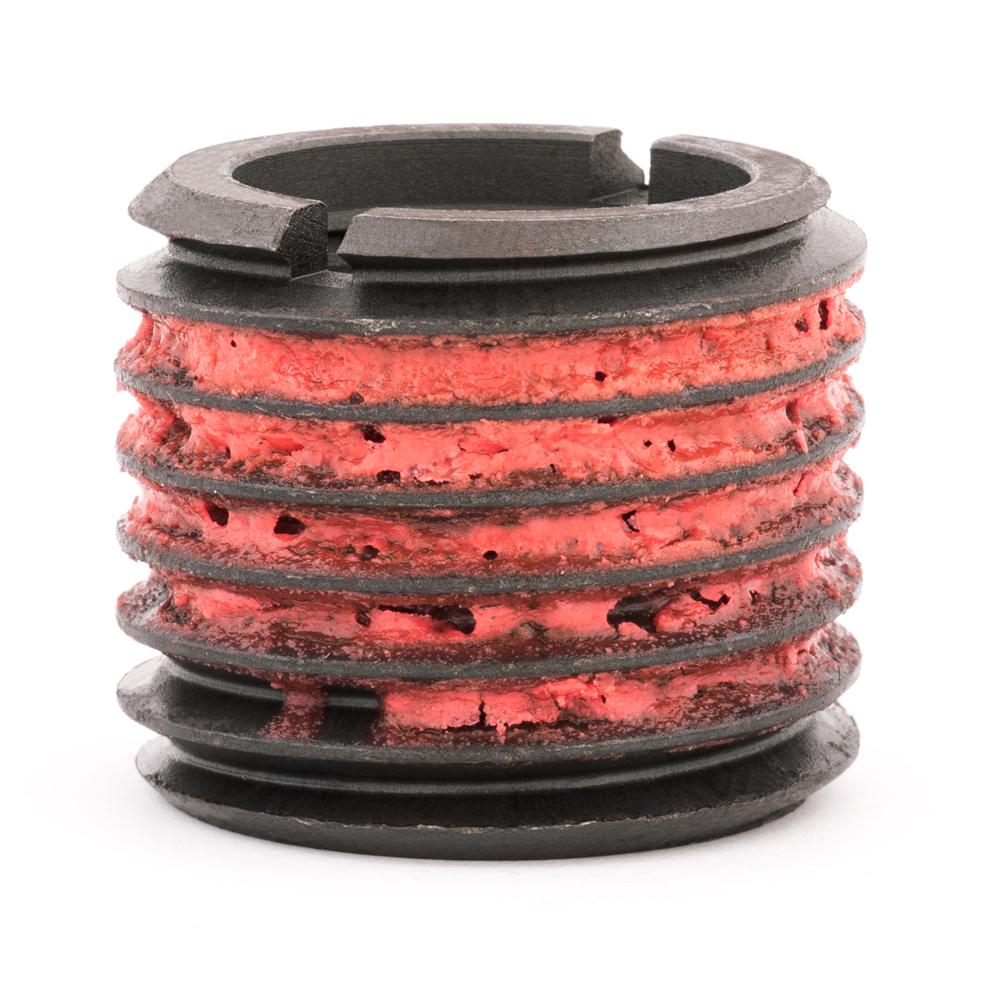 M20-2.5 x M36-4.0 Carbon Steel Standard Wall Thread Insert for Metal w/ Red Loctite