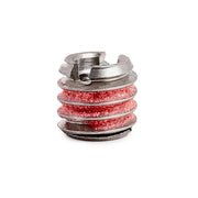 M4-0.7 x M8-1.25 Stainless Steel Standard Wall Thread Insert for Metal w/ Red Loctite
