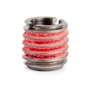 5/16"-18 x 1/2"-13 Stainless Steel Standard Wall Thread Insert for Metal w/ Red Loctite