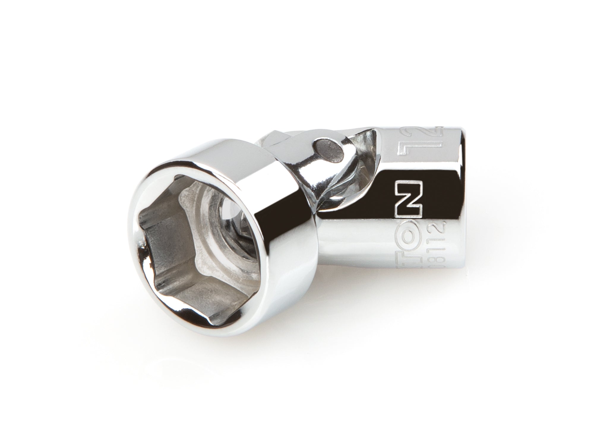 1/4 Inch Drive x 12 mm Shallow 6-Point Universal Joint Socket